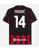 AC Milan Luka Modric #14 Domácí Dres 2025-26 Krátký Rukáv